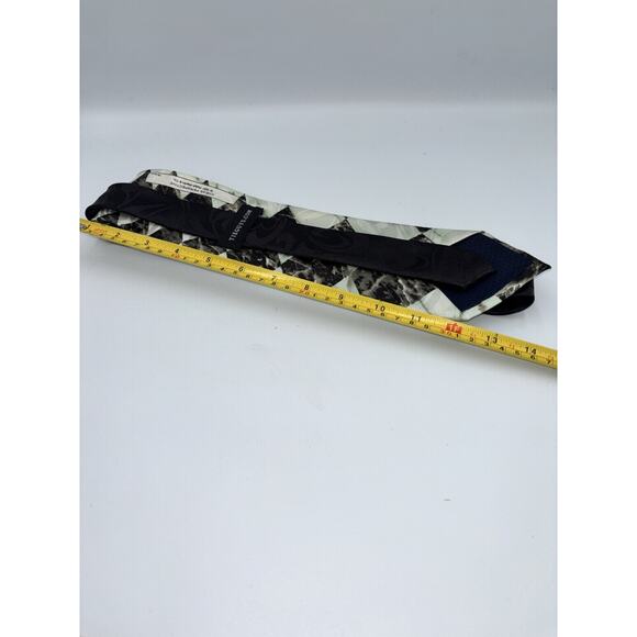 Vtg Tieguys Ralph Marlin Chess Perspective Novelty Necktie Polyester Black White - Picture 3 of 7